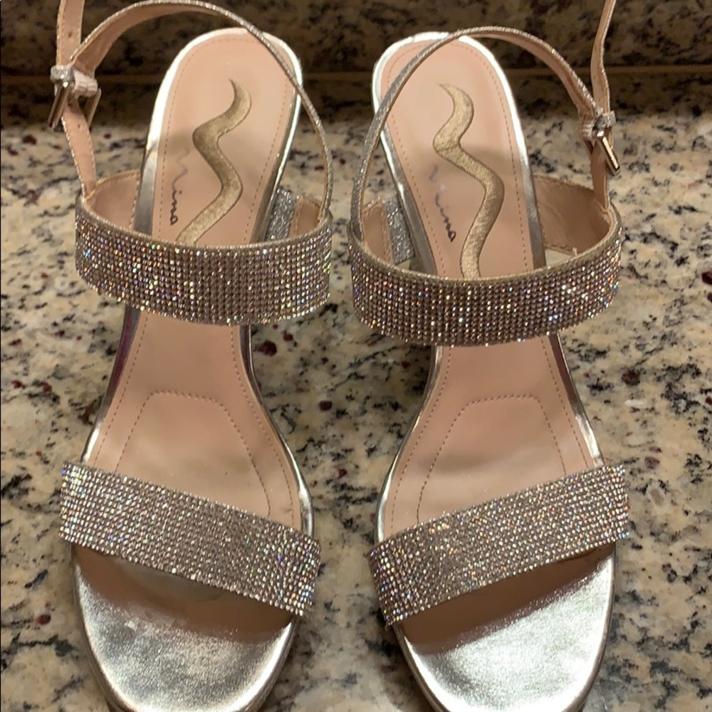 Nina Rhinestone Sandals